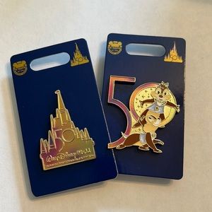 Disney World 50th Anniversary Pins